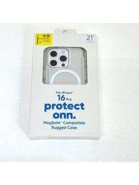 Protect Onn. iPhone 16 Pro MagSafe Compatible Rugged Case 21' Drop Tested NIB